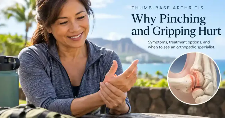 Thumb-Base Arthritis: Why Pinching and Gripping Hurt